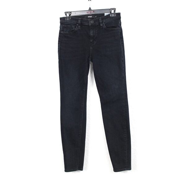 Hudson Nico Super Skinny Jean Size 26 Faded Black - Picture 1 of 4
